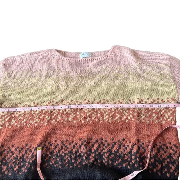 Anna Kay Multi Colored Ombre Wool Blend Knit Sweater Size S / 1 - Picture 13 of 15